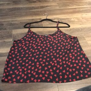 SHEIN Heart Tank/Blouse